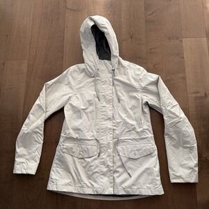 HH Helly Hansen Women Small Rain Jacket Hooded Waterproof Coat